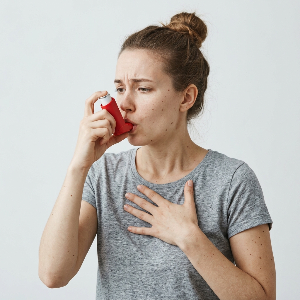 Asthma — clinical reference photo